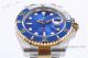 EW Factory Rolex Submariner new 41MM 3235 904L Half Gold & Blue Dial Watch AAA Replica (2)_th.jpg